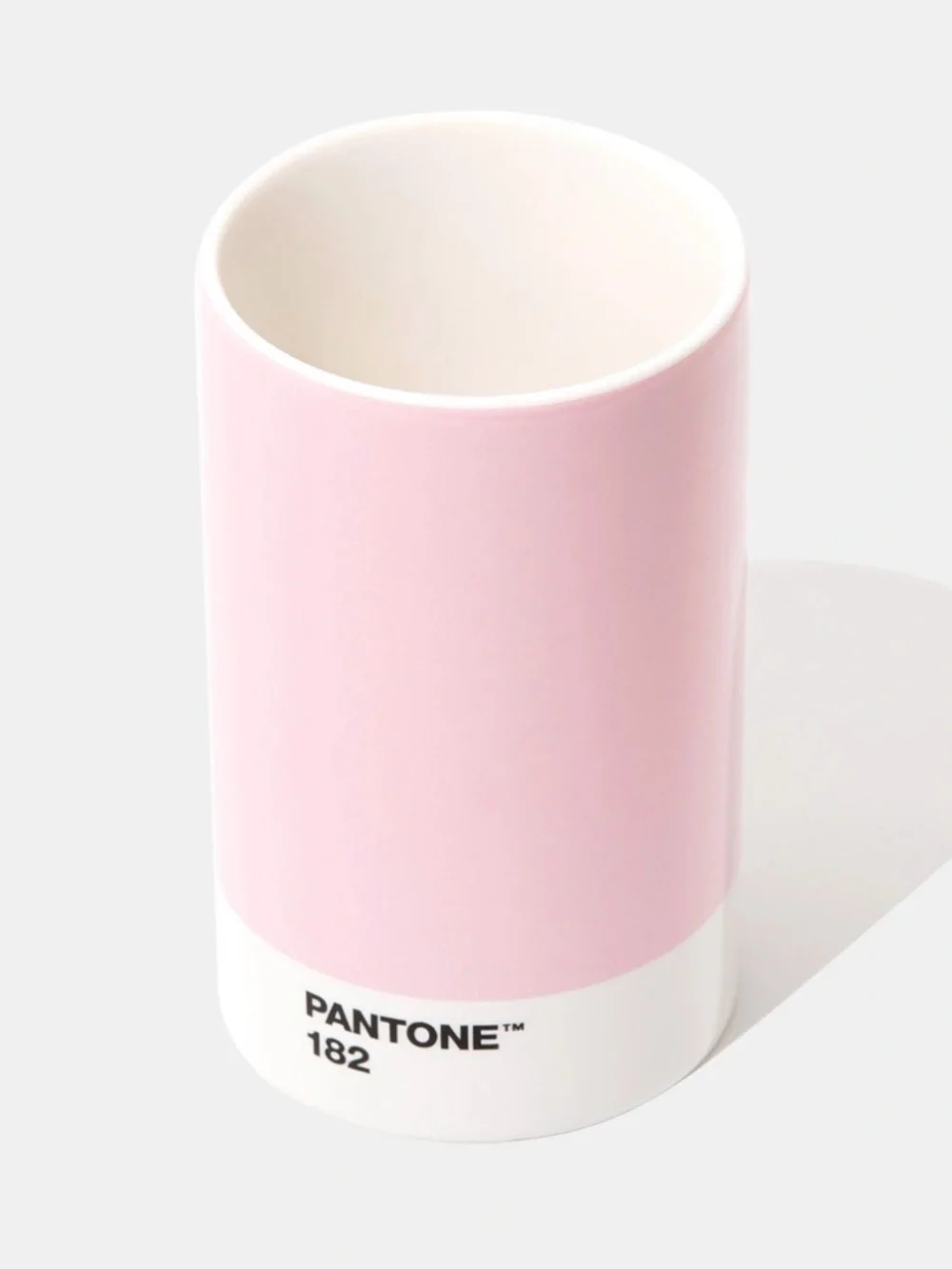 Copenhagen Design PANTONE Pencil Pen Cup - Warm Pink 182 NEW Modern Contemporary